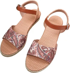 Women's Wedge Sandals Summer Open Toe Ankle Strap Heels Sandals Platform Comfortable Orthopedic Sandals