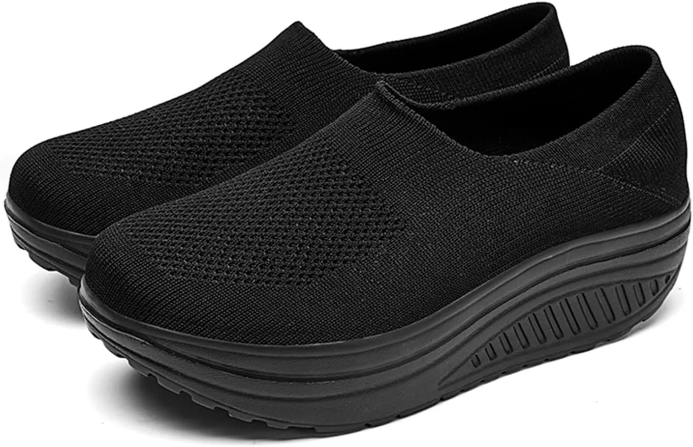 Womens White Sneakers Casual Wide Zapato Antiderrapante Mujer Womens Slip On Athletic Shoes Wide Width Women Sneakers Size 6 Wide Zapatillas De Mujer Con Tacon