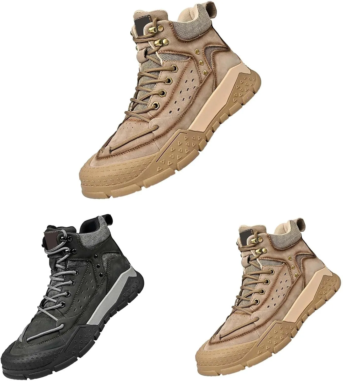 Womens Winter Lace Up Snow Boots Breathable Lightweight Casual Shoes Hiking Boots